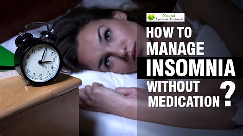How To Manage Insomnia Without Medication