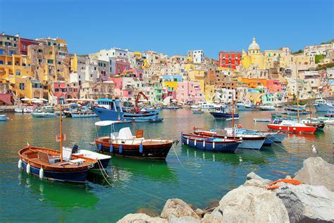 Italy Procida Island Corricella By Frank Chmura