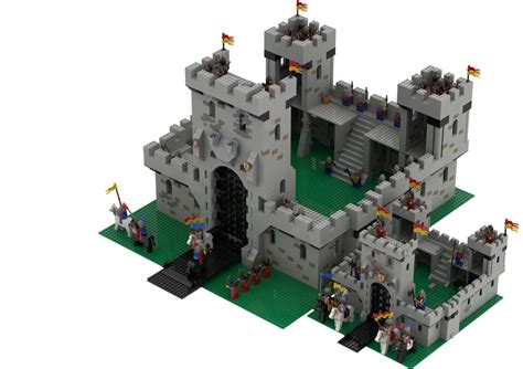 Lego Moc Giant 6080 Kings Castle By Cvi Rebrickable Build With Lego