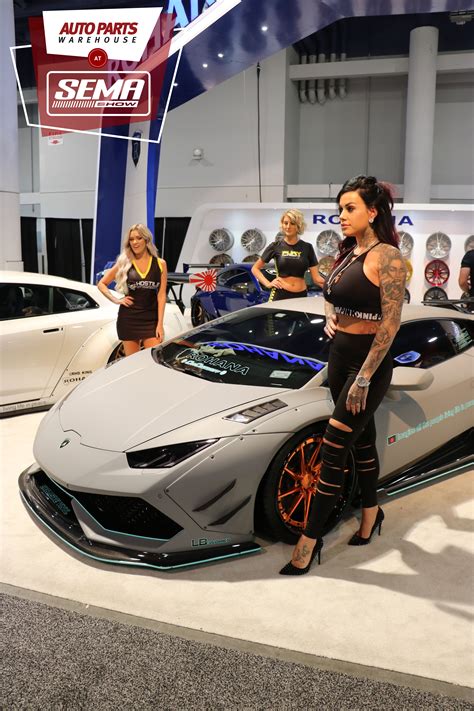 Sema Show 2018 Apw Car Show Girls Classic Cars Lamborghini
