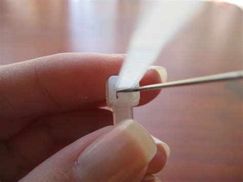 Zip ties can be very difficult to undo especially when you plan to reuse it. Open Cable Ties | Cable tie, Helpful hints, Home repair
