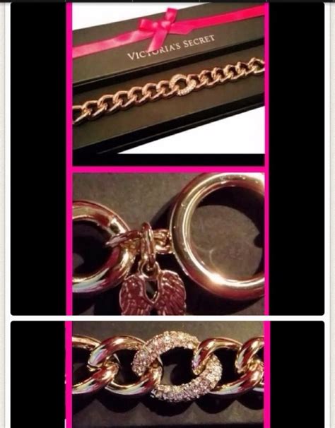 Victorias Secret Chain Link Bracelet Nib 30 Ships Free Vicoria Secret
