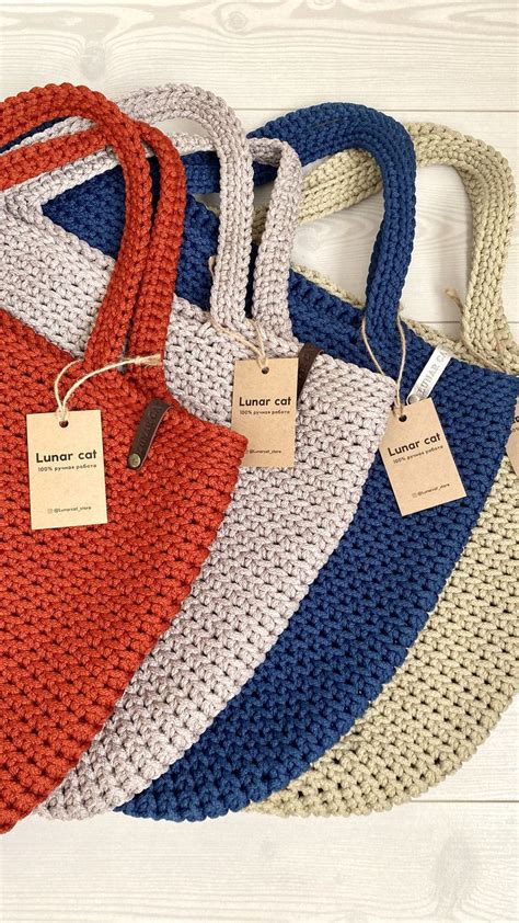 Crochet Tote Bag Xxl Size Extra Large Tote Bag Gray Bag Large Market