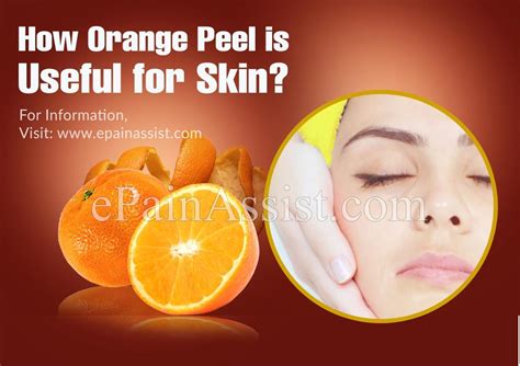 How Orange Peel Is Useful For Skin Skin Orange Peel Orange
