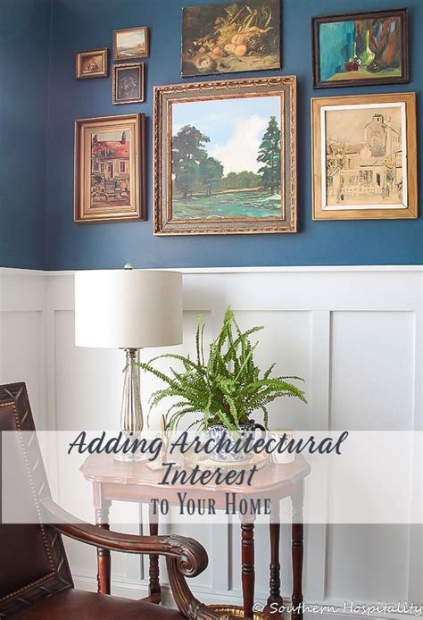 Adding Architectural Interest To Your Home Living Room Decor
