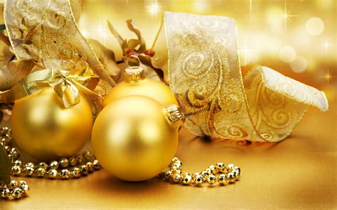 Holiday decoration background for rat year. Gold Christmas Decorations | XmasPin