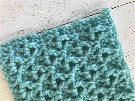 How To Crochet The Raised V Stitch Crochet Stitches Crochet Stitches