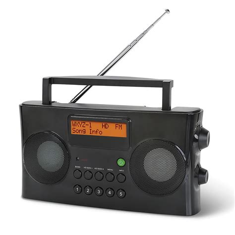 The Portable High Definition Radio Hammacher Schlemmer