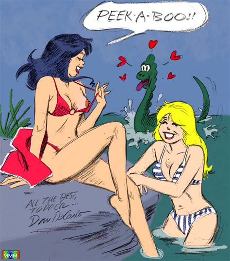 Rule 34 Archie Comics Betty Cooper Bikini Blonde Hair. 