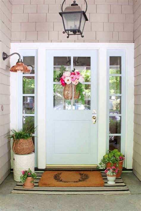 Easy Front Porch Decorating Ideas For Spring And Summer Modern Glam