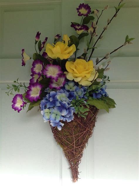 The best plants for hanging baskets have bright, colorful flowers, dangling stems, and lush foliage to create a stunning look. Sensationally Spring Hanging Basket | Etsy | Hanging ...