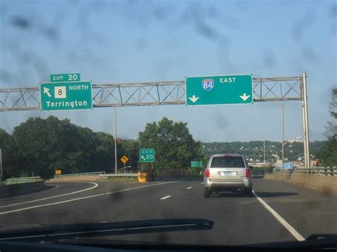 Lukes Signs Interstate 84 Connecticut Waterbury To Hartford