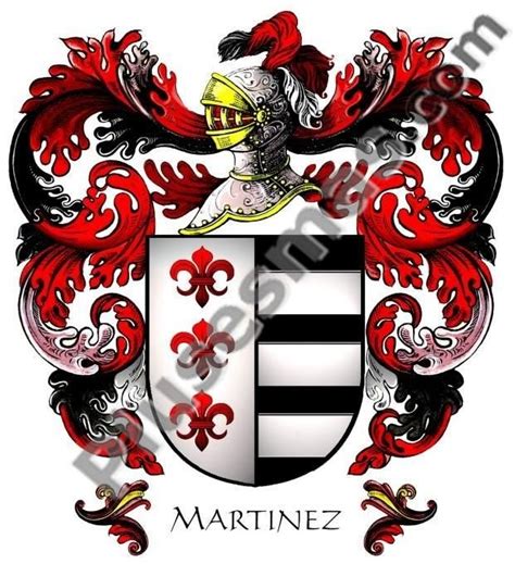 Martínez es un apellido patronímico del nombre martín, por lo que los distintos linajes nada tienen según «nuestra muestra» de 9199 apellidos peruanos los martinez se distribuyen de la siguiente. Escudo del apellido Martínez | Escudo, Escudo de armas ...