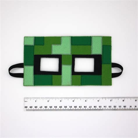 Minecraft Mask Minecraft Birthday Creeper Mask Enderman Etsy