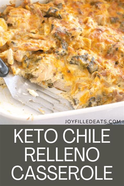 Grated cheese, divided 1 egg, separated 1/8 tsp. Keto Chile Relleno Casserole - Low Carb, Gluten-Free, THM ...