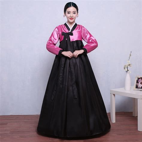 9 Colors Korean Traditional Dress Hanbok Korean National Costume Asian