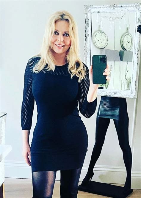 Carol Vorderman 62 Branded Milf As She Shows Off Curves In Skintight Dress Daily Star