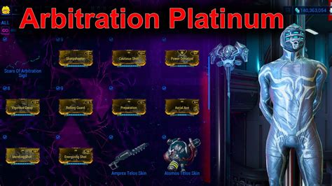 Warframe How To Make Platinum From Arbitrations Youtube