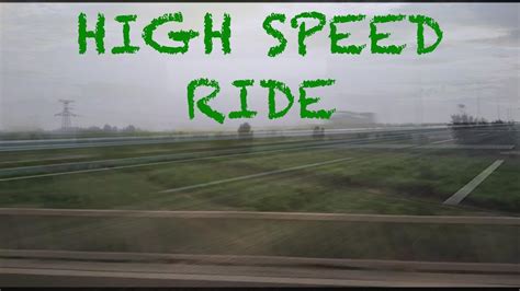 How many kmh are in 300 mph? High Speed | 300 km per hour | China - YouTube