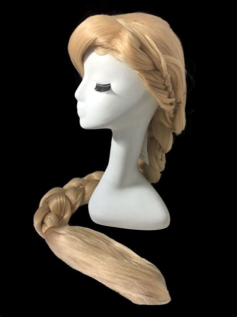 Wg41 Tangled Rapunzel Cosplay Adult Costume Women Wig Extra Long Extra