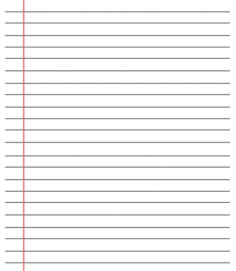 ️20 Free Printable Blank Lined Paper Template In Pdf ️ For Microsoft