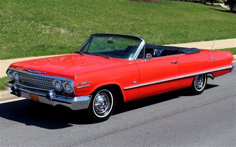 1963 Chevrolet Impala Ss409 425 Convertible For Sale 76246 Mcg