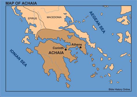 Corinto Grecia Mapa Mapa Corinto Grecia Sur De Europa Europa