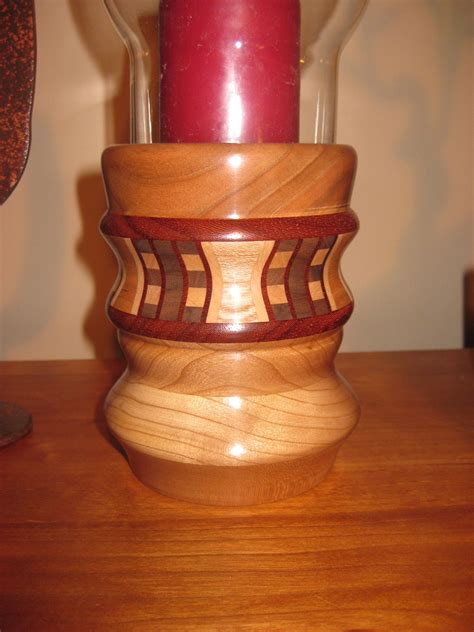Segmented Hurricane Lamp Beginner Woodworking Projects, Hurricane Lamps