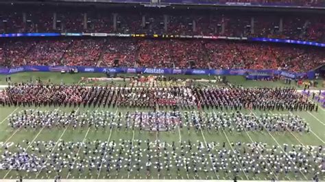 2016 Sugar Bowl Half Time Show Youtube