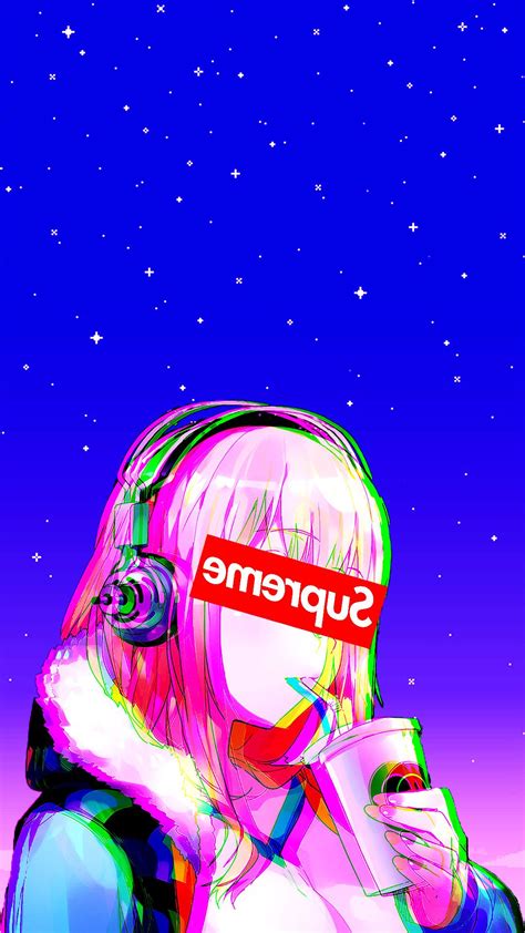 Super Sonico Supreme Anime Girls Headphones 1080x1920
