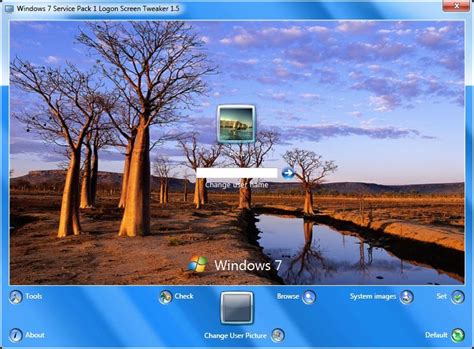 Change Your Windows 7 Logon Screen With Windows 7 Logon Screen Tweaker