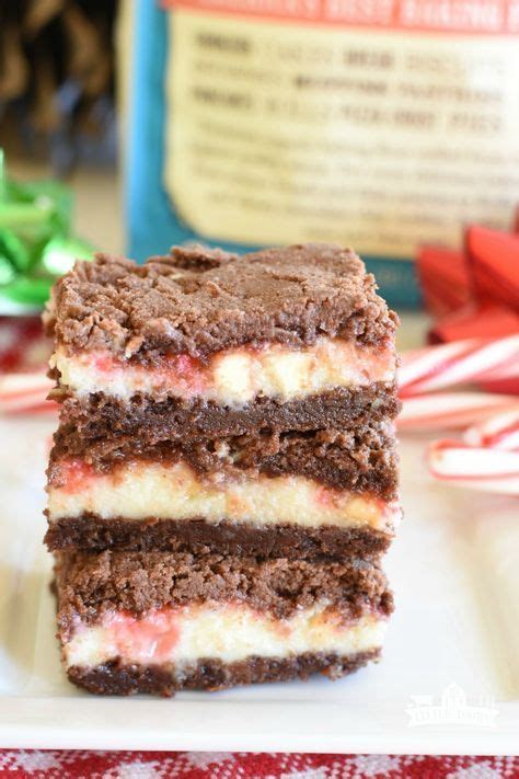 Peppermint Bark Chocolate Steusel Bars With Candy Canes Peppermint Bark Cheesecake Peppermint