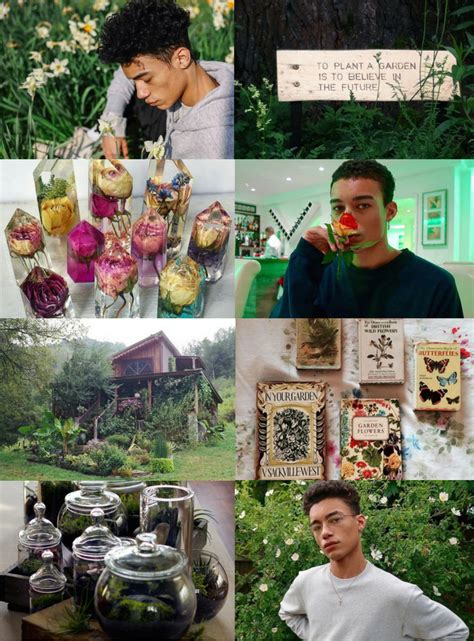 Male Witch Aesthetics Garden Witch Requested Face Reece King