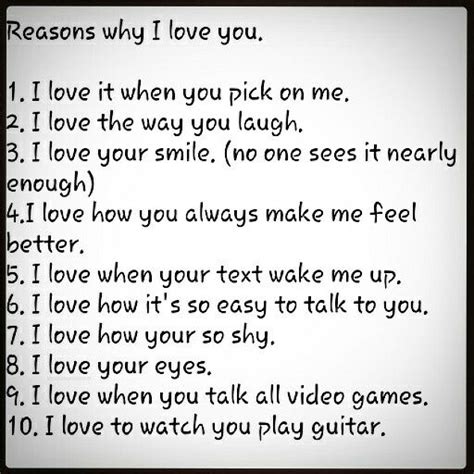 10 reasons why i love you reasons why i love you why i love you