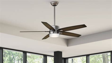 Walmart.com has been visited by 1m+ users in the past month Hunter Windemere 54 in. Contemporary Brushed Nickel ...