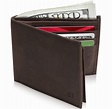 Slim Bifold Wallets For Men RFID - Front Pocket Leather Small Mens ...