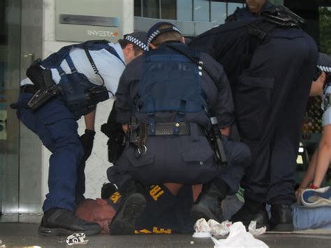 Police Arrest Man At Occupy Sydney Photo By Amanda Parkins Flickr