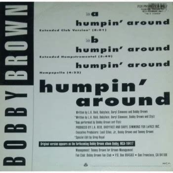 Bobby Brown Humpin Around Vinyl Piringan Hitam Ph