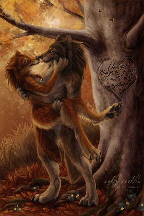 Manifested Love By Sidonie On Deviantart Werewolf Art Furry Art