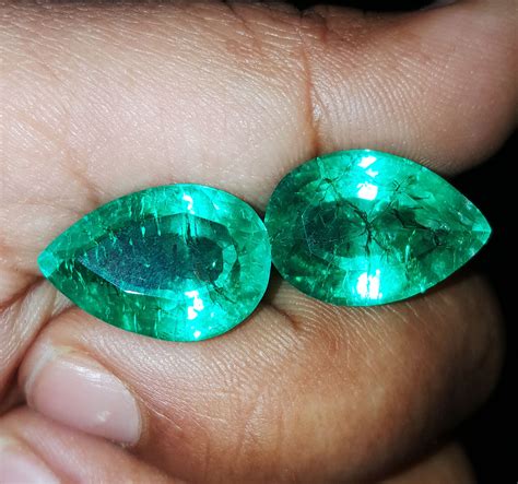Certified Loose Gemstone Natural Emerald Certified 800 To Etsy