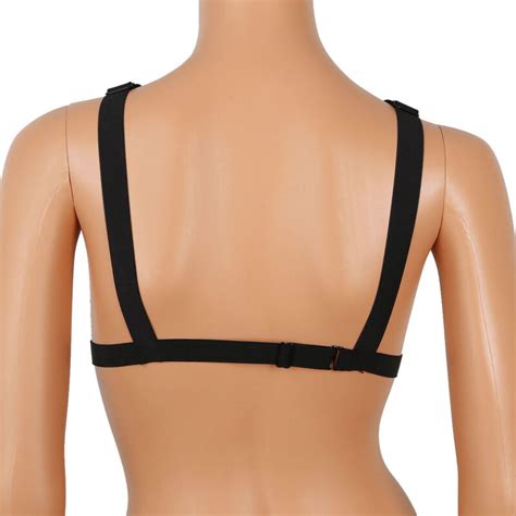 Sexy Womens Body Chest Harness Bra Cage Top Lingerie Elastic Strappy