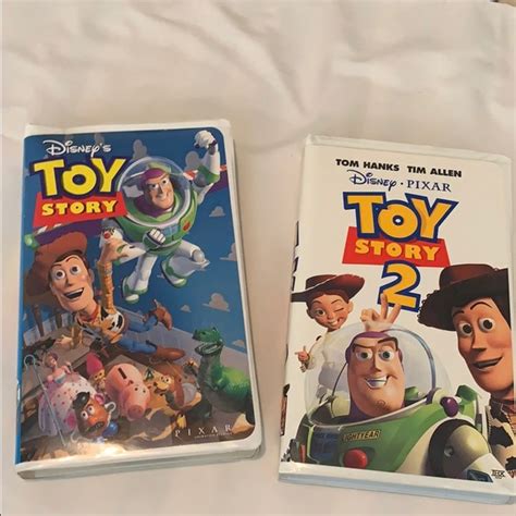 Other Vhs Toy Story And Toy Story 2 Poshmark