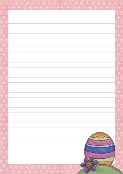 Kids will love to write on this and have fun too. Free Easter Egg Writing Paper - KidsPressMagazine.com