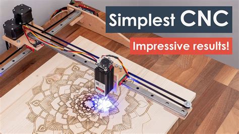 How I Built The Simplest Cnc Machine With Minimum Parts Possible Diy
