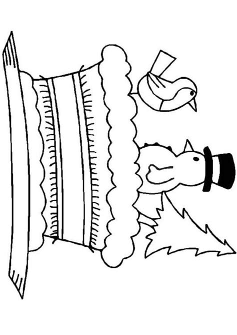 Coloring Page Christmas Cake Free Printable Coloring Pages Coloring