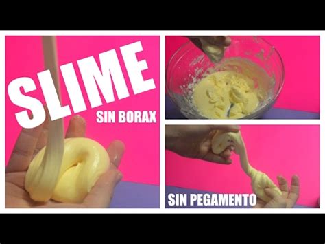 Arriba Imagen Recetas De Slime Sin Borax Ni Maizena Abzlocal Mx