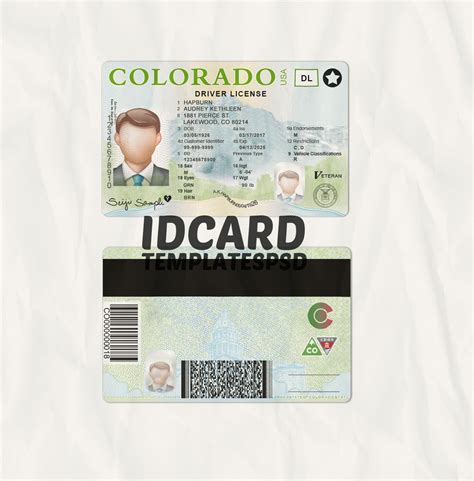 Maybe you would like to learn more about one of these? Colorado Driver License Psd - ID CARD TEMPLATES PSD