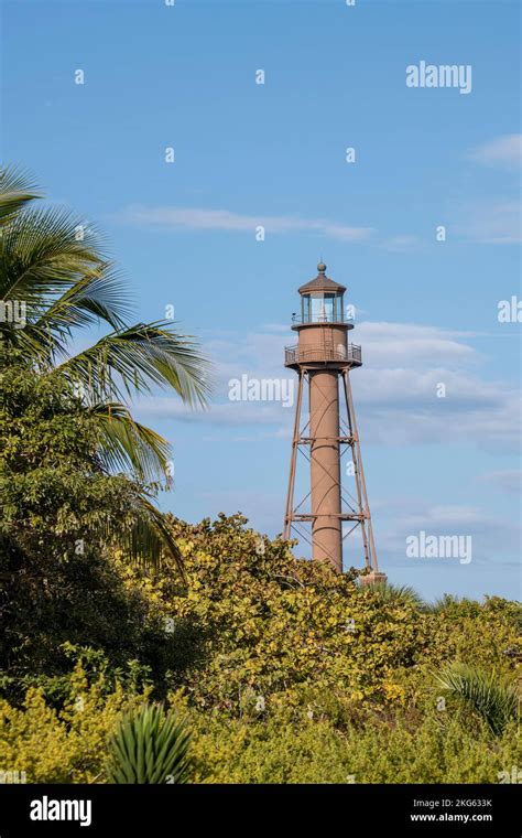 Florida The Sanibel Island Light Station Stock Photo Alamy
