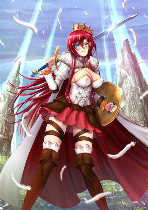 Boudica Queen Of Victory By ADSouto On DeviantArt Cute Anime Character Anime Anime Fandom