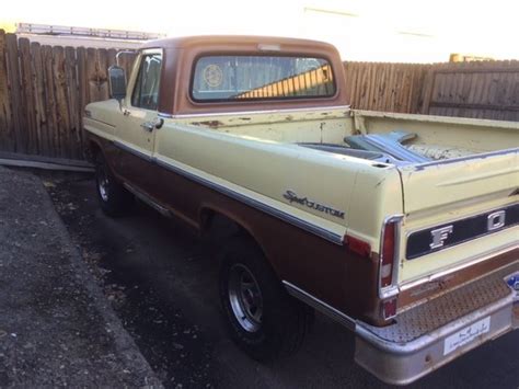 1972 Ford F100 4x4 Short Wheelbase For Sale